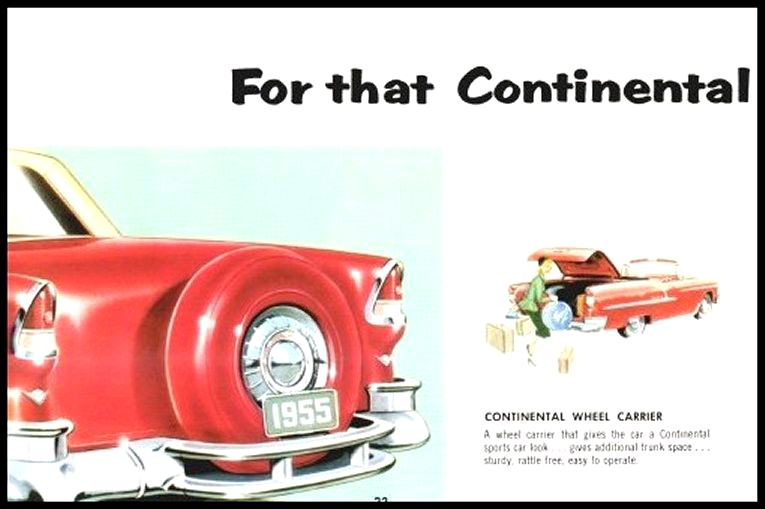 1955 Chevrolet Accessories Booklet Page 17
